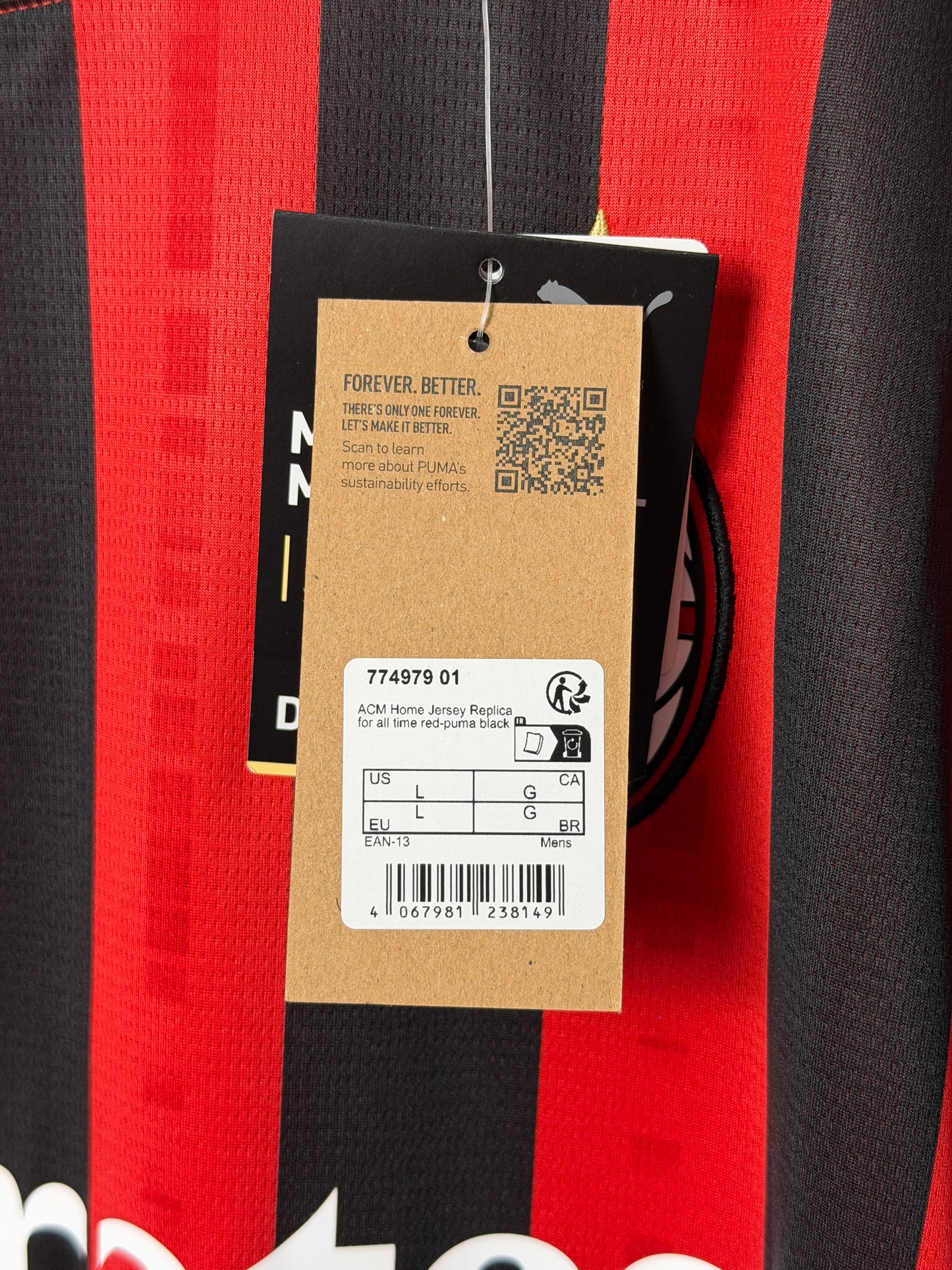 Rafa Leao AC Milan 2024-25 home football shirt (L)