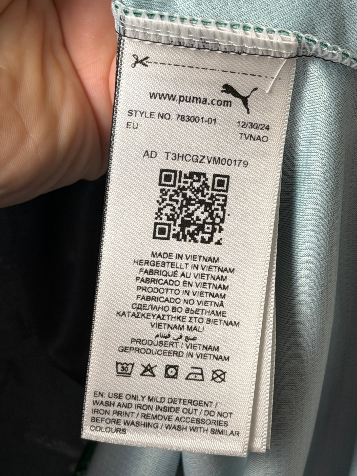 Rafa Leao AC Milan x Off White fourth football shirt (L)