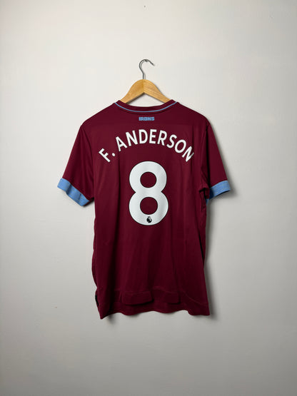 Felipe Anderson West Ham United 2018-19 home football shirt (L)