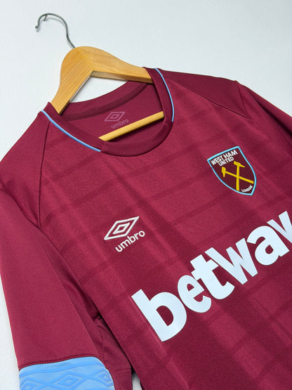 Felipe Anderson West Ham United 2018-19 home football shirt (L)