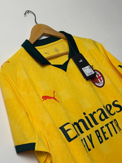 Rafa Leao AC Milan 2025-26 third football shirt (L)