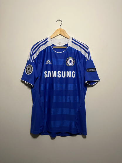 Frank Lampard Chelsea FC 2011-12 home football shirt (M)
