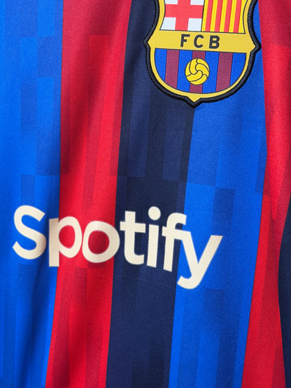 Robert Lewandowski FC Barcelona 2022-23 home football shirt (XL)