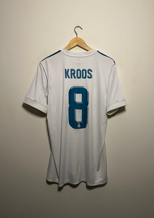Toni Kroos Real Madrid CF 2017-18 home football shirt (L)