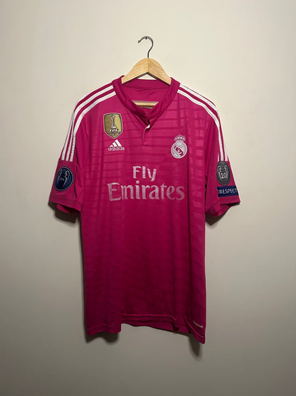 James Rodriguez Real Madrid 2014-15 away football shirt (L)