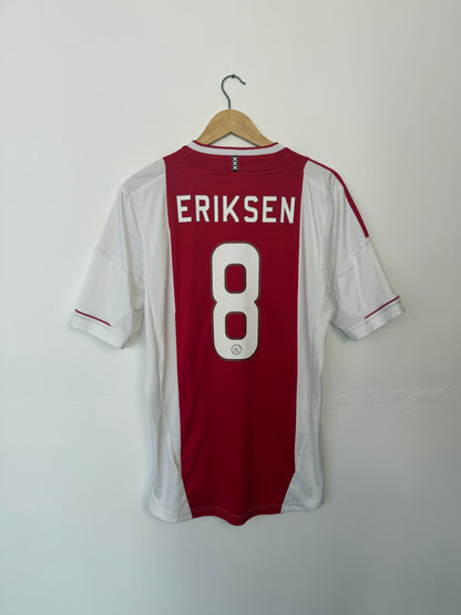 Christian Eriksen AFC Ajax 2012-13 home football shirt (M)