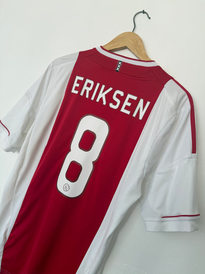Christian Eriksen AFC Ajax 2012-13 home football shirt (M)