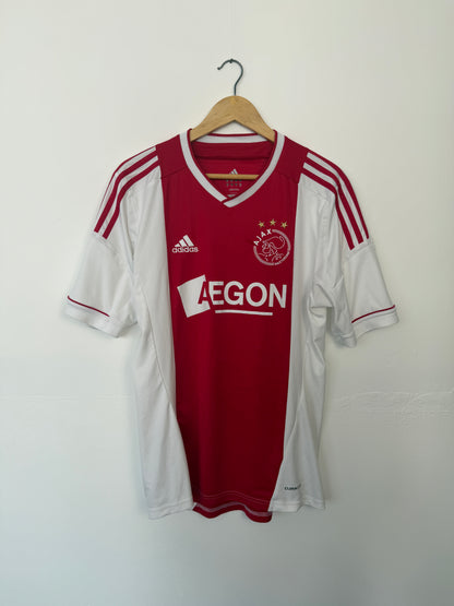 Christian Eriksen AFC Ajax 2012-13 home football shirt (M)