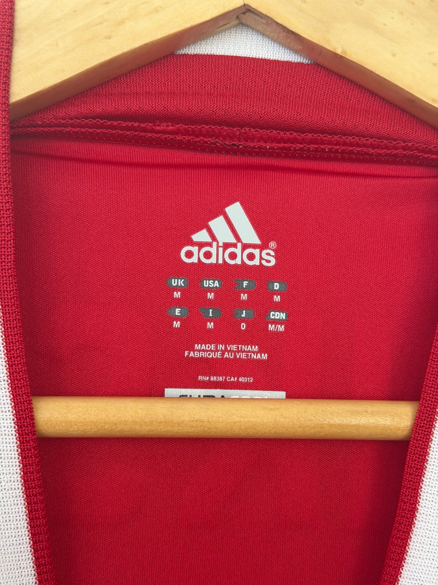 Christian Eriksen AFC Ajax 2012-13 home football shirt (M)