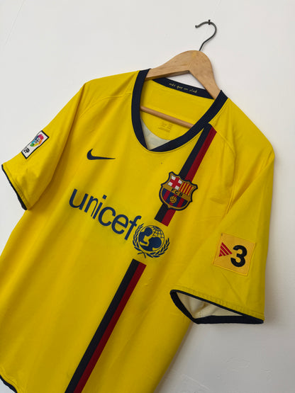 Andres Iniesta FC Barcelona 2008-09 away football shirt (L)