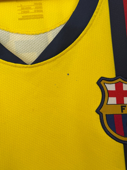 Andres Iniesta FC Barcelona 2008-09 away football shirt (L)