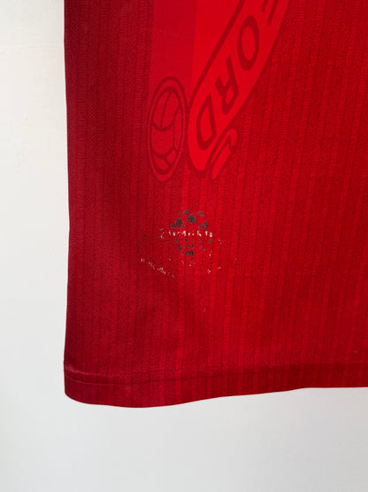 Eric Cantona Manchester United 1996-98 home football shirt (L)