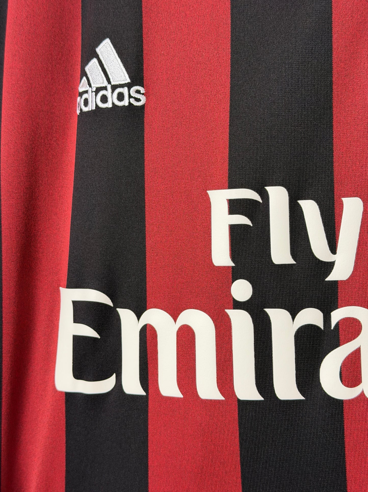 Mario Balotelli AC Milan 2015-16 home football shirt (M)