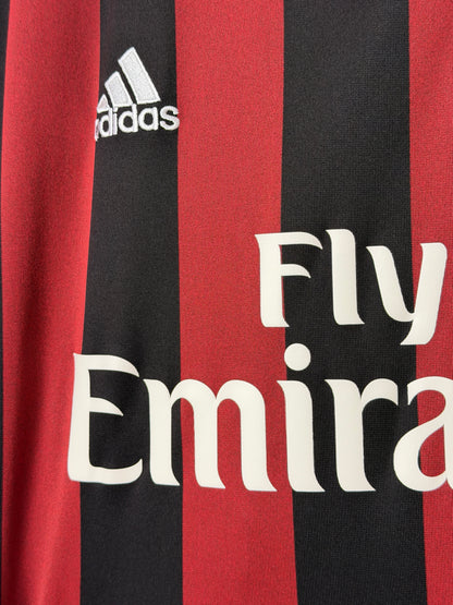 Mario Balotelli AC Milan 2015-16 home football shirt (M)