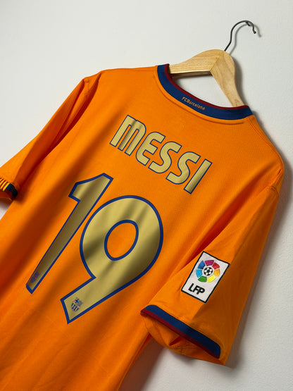Lionel Messi FC Barcelona 2006-07 away football shirt (L)