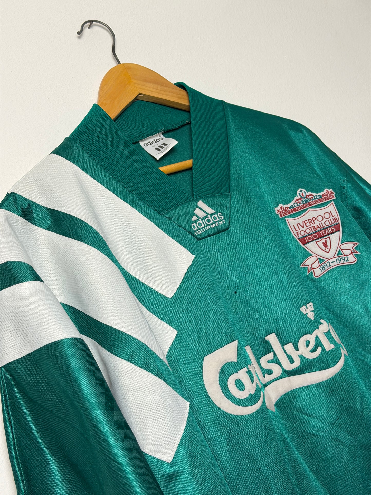Liverpool FC 1992-93 away football shirt (L)