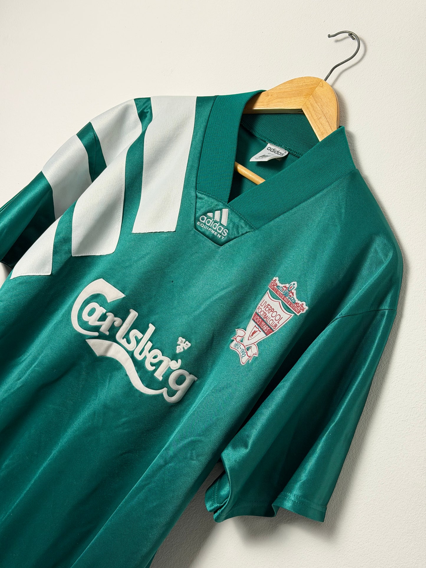 Liverpool FC 1992-93 away football shirt (L)