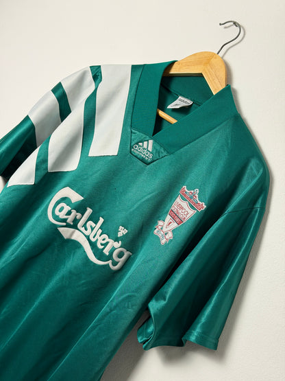 Liverpool FC 1992-93 away football shirt (L)