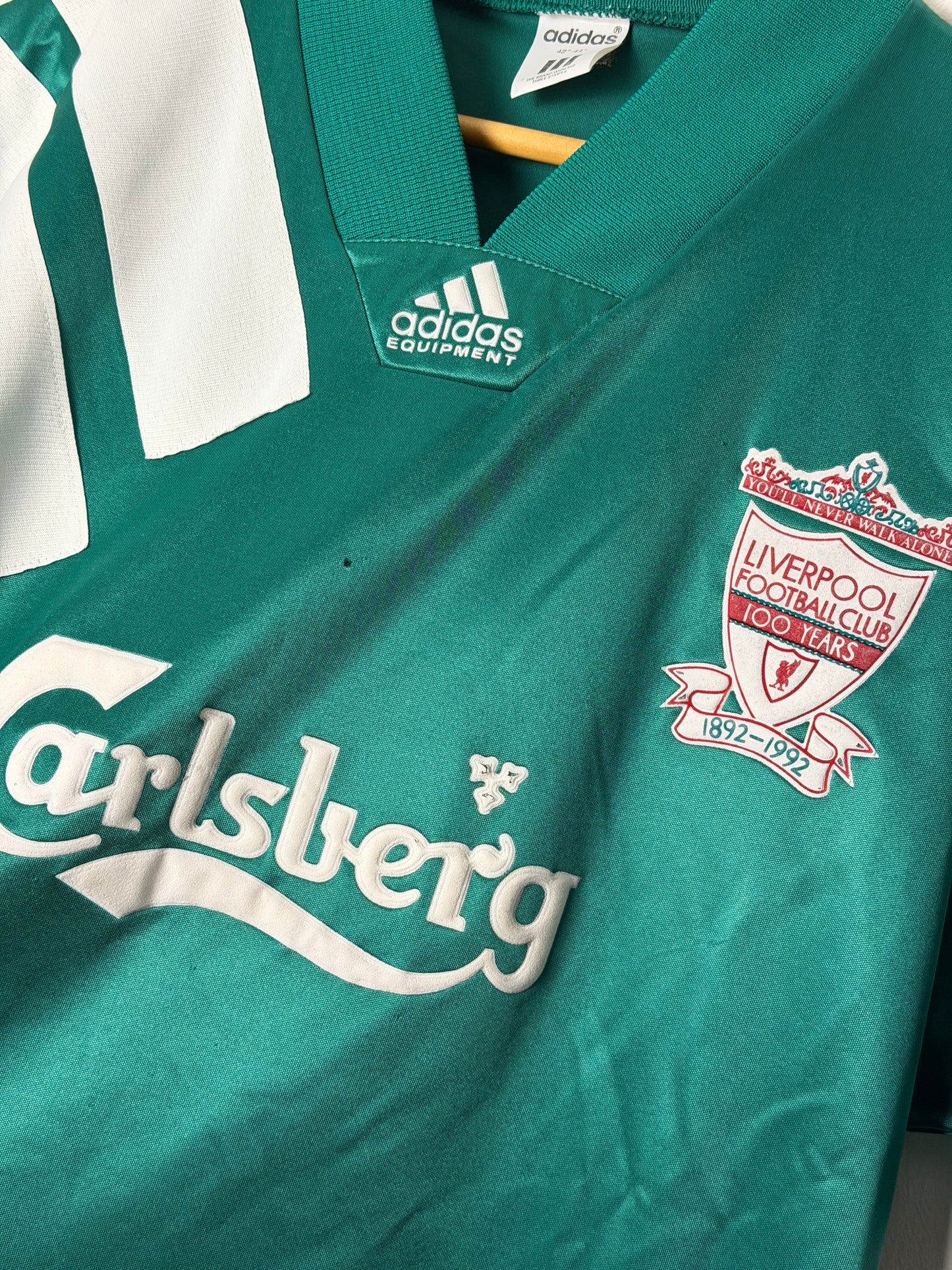 Liverpool FC 1992-93 away football shirt (L)