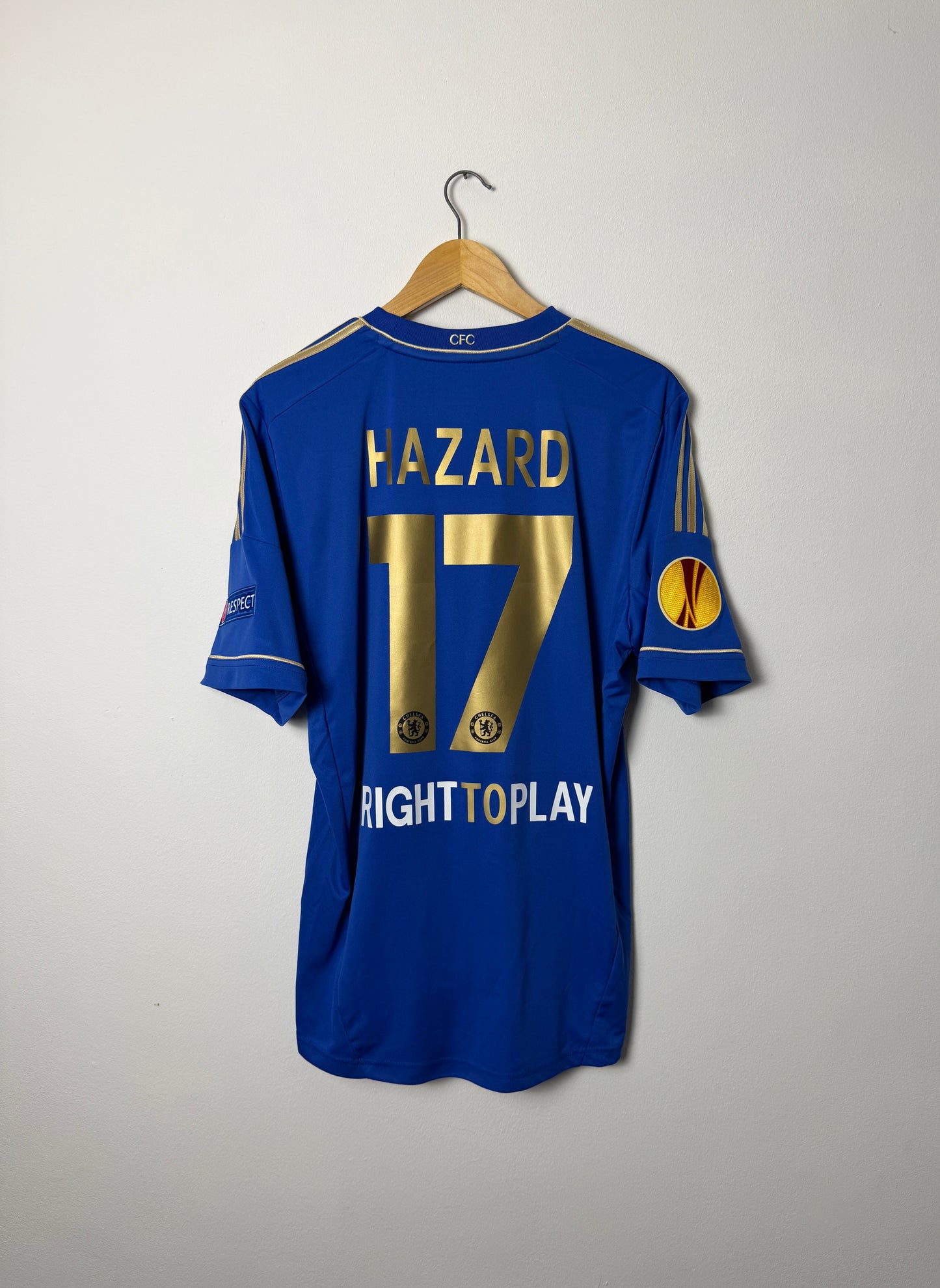 Eden Hazard Chelsea FC 2012-13 home football shirt (L)