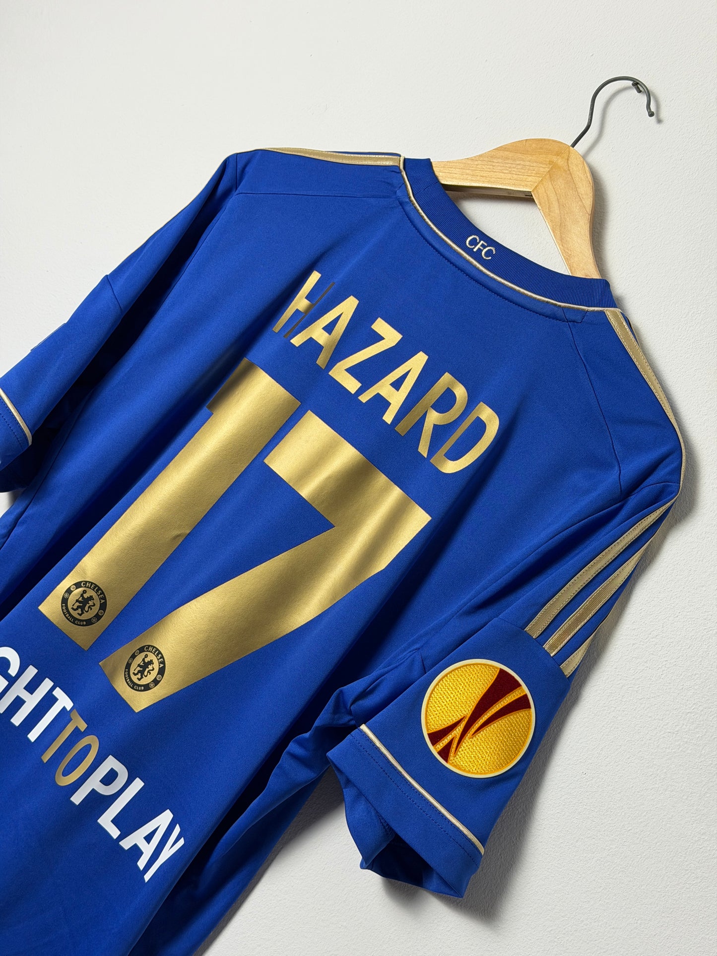 Eden Hazard Chelsea FC 2012-13 home football shirt (L)