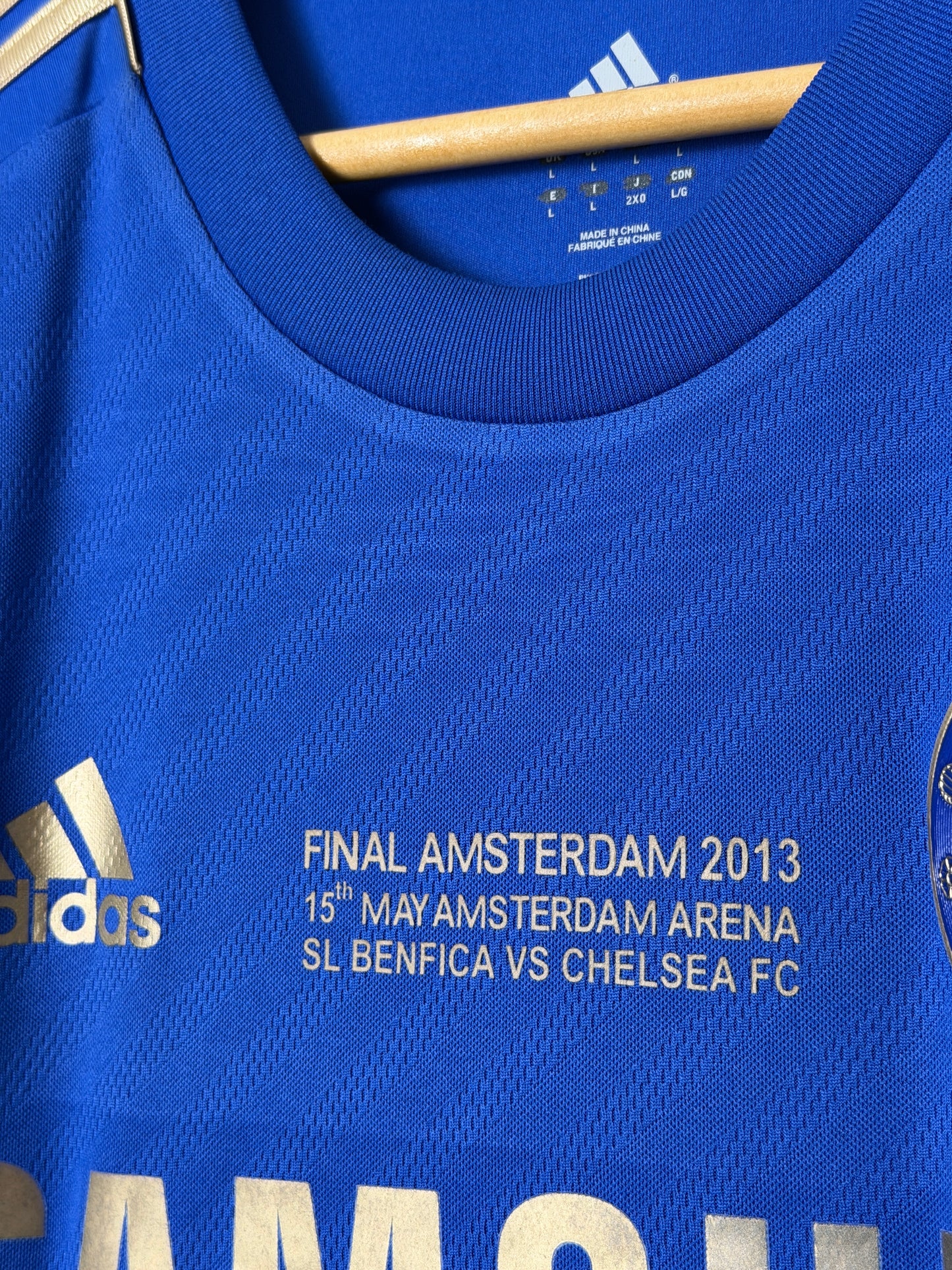 Eden Hazard Chelsea FC 2012-13 home football shirt (L)