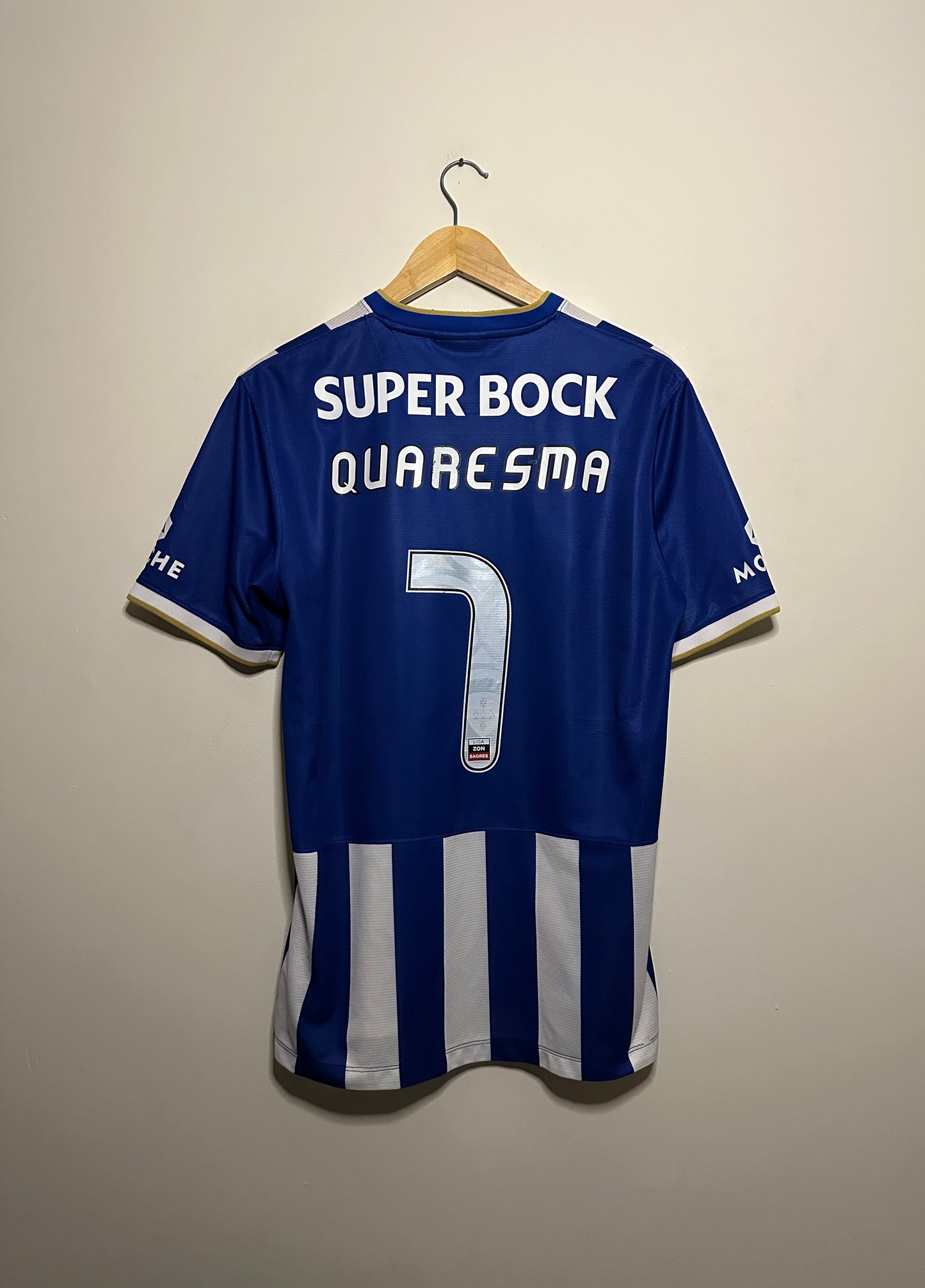Ricardo Quaresma FC Porto 2013-14 home football shirt (M)