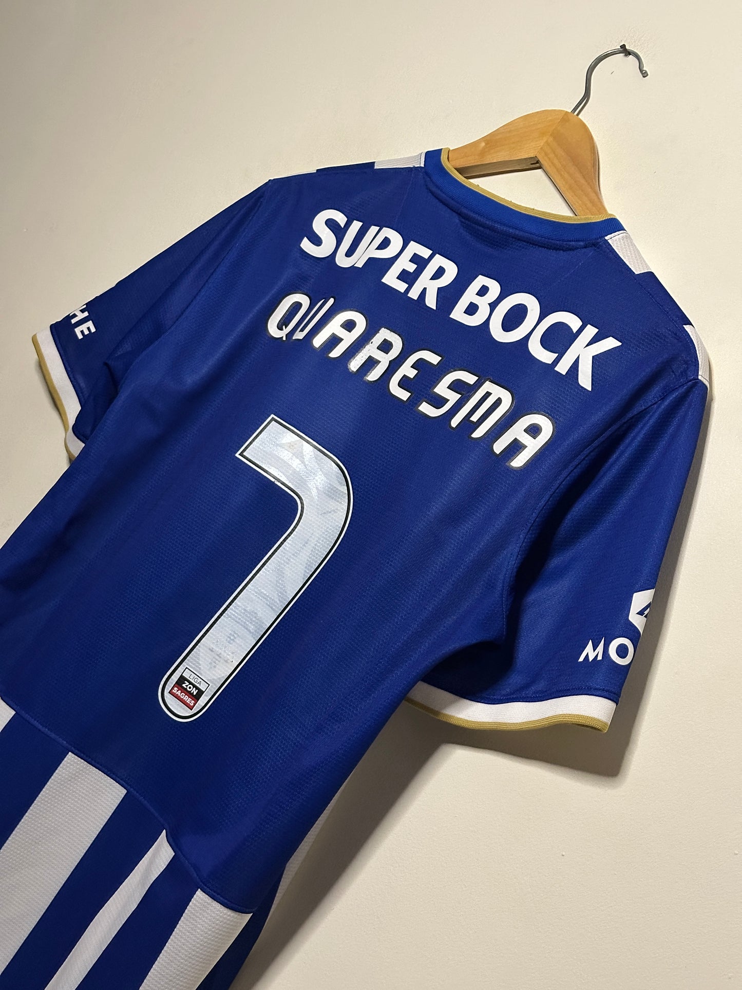 Ricardo Quaresma FC Porto 2013-14 home football shirt (M)