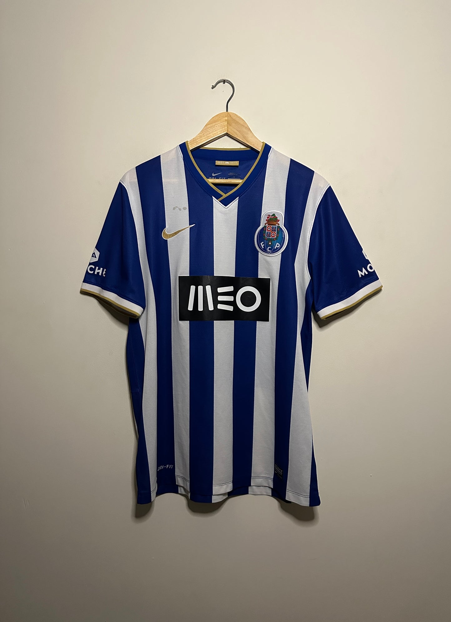 Ricardo Quaresma FC Porto 2013-14 home football shirt (M)