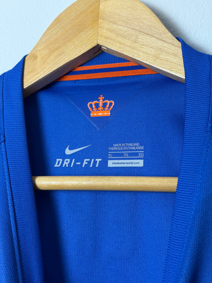 Robin Van Persie Netherlands 2014 away World Cup football shirt (XL)