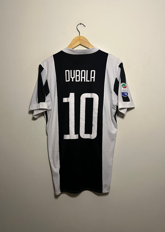Paulo Dybala Juventus FC 2017-18 home football shirt (M)