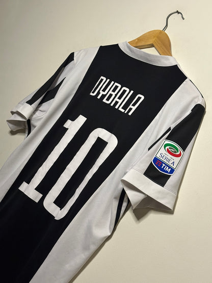 Paulo Dybala Juventus FC 2017-18 home football shirt (M)