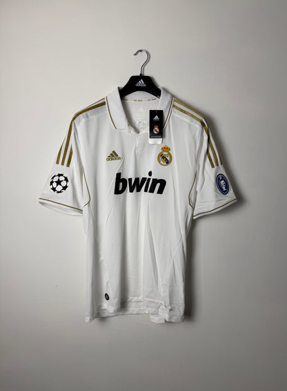 Cristiano Ronaldo Real Madrid CF 2011-12 home football shirt (XL)