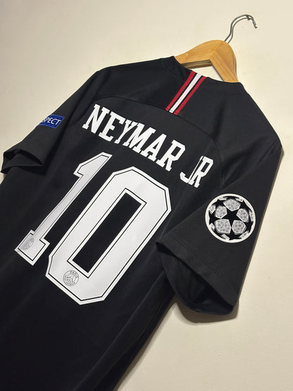 Neymar JR PSG 2018-19 Champions League third football shirt (L)