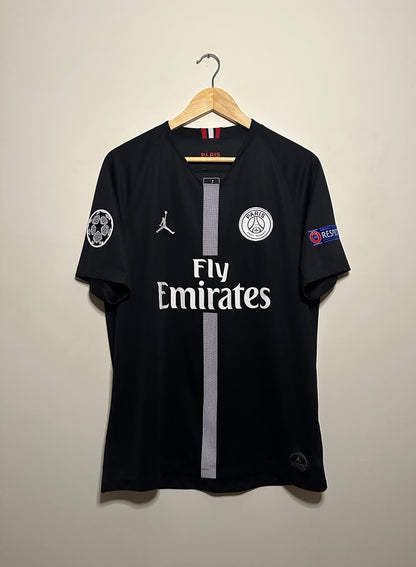 Neymar JR PSG 2018-19 Champions League third football shirt (L)