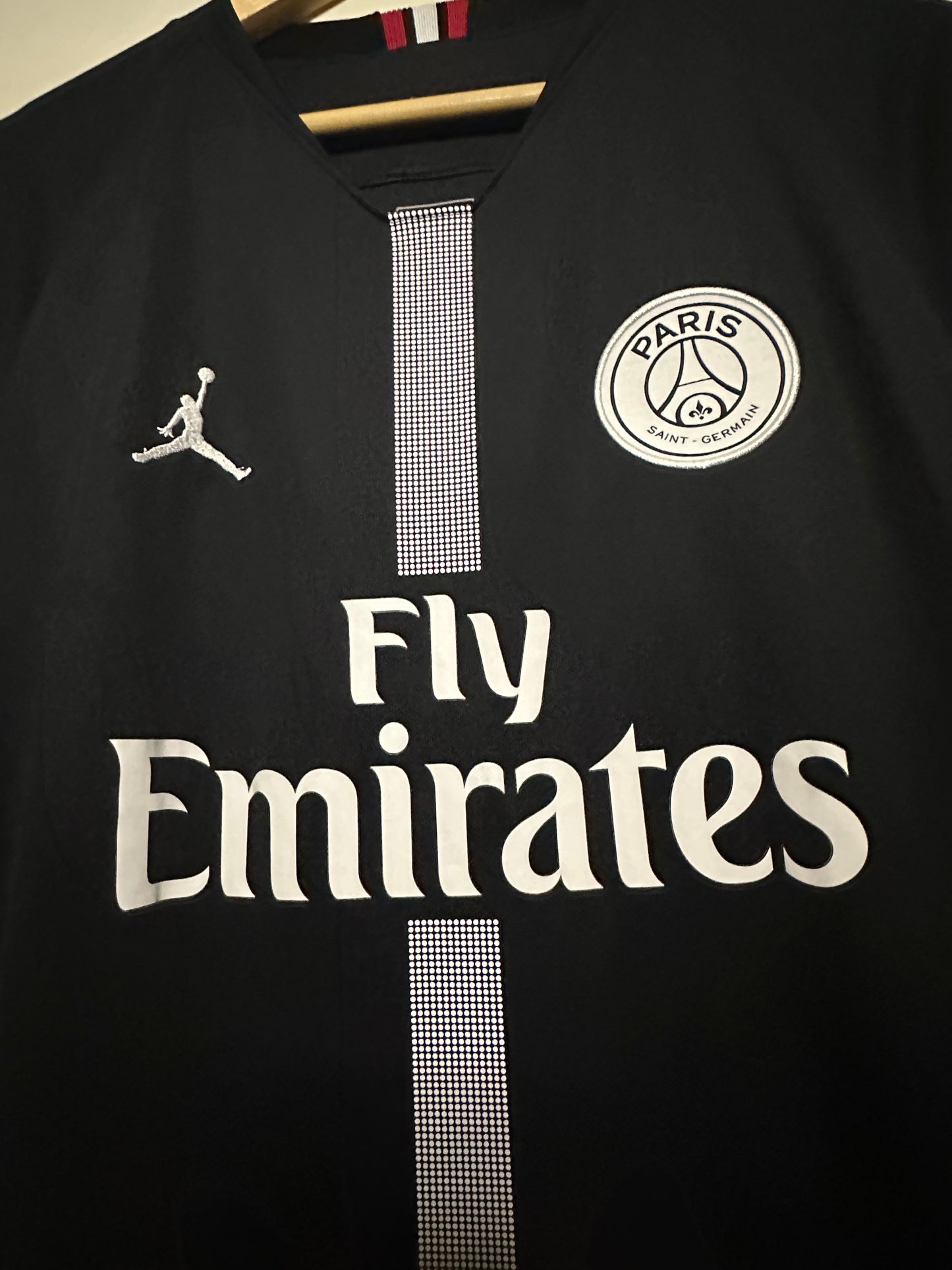 Neymar JR PSG 2018-19 Champions League third football shirt (L)