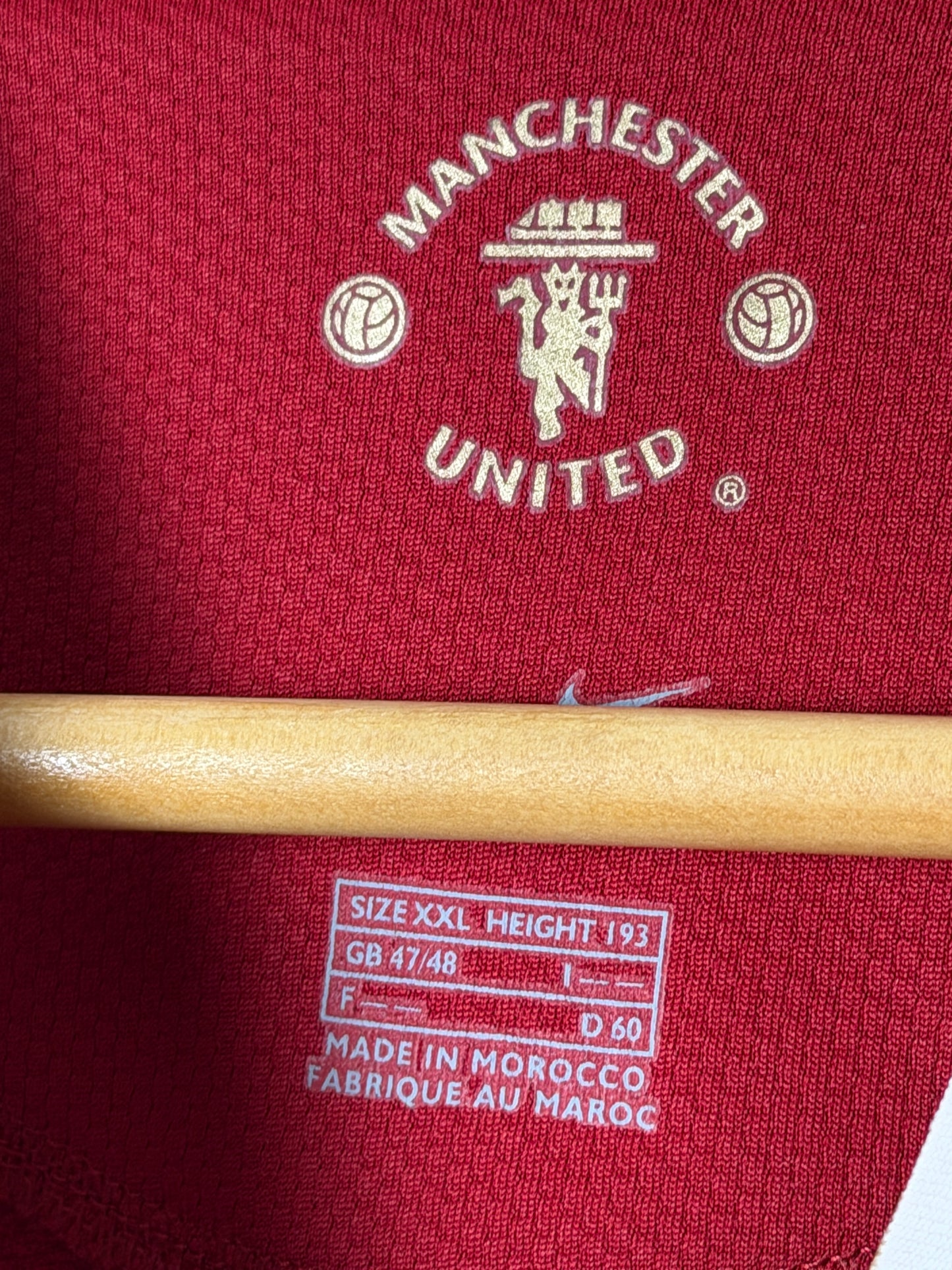 Cristiano Ronaldo Manchester United 2006-07 home football shirt (XXL)