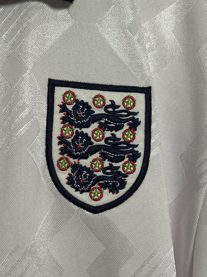 England 1990 Score Draw home football shirt (L)