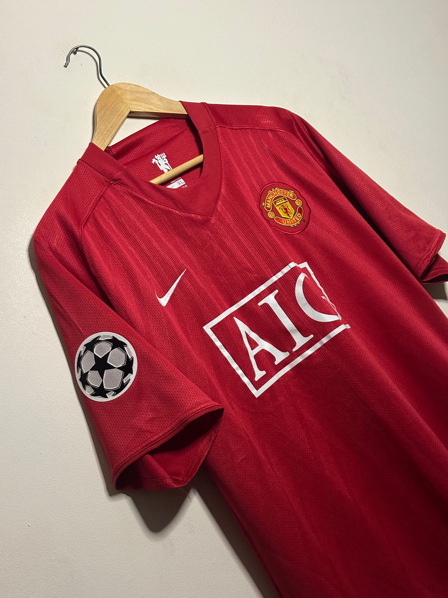 Paul Scholes Manchester United 2007-09 home football shirt (XL)