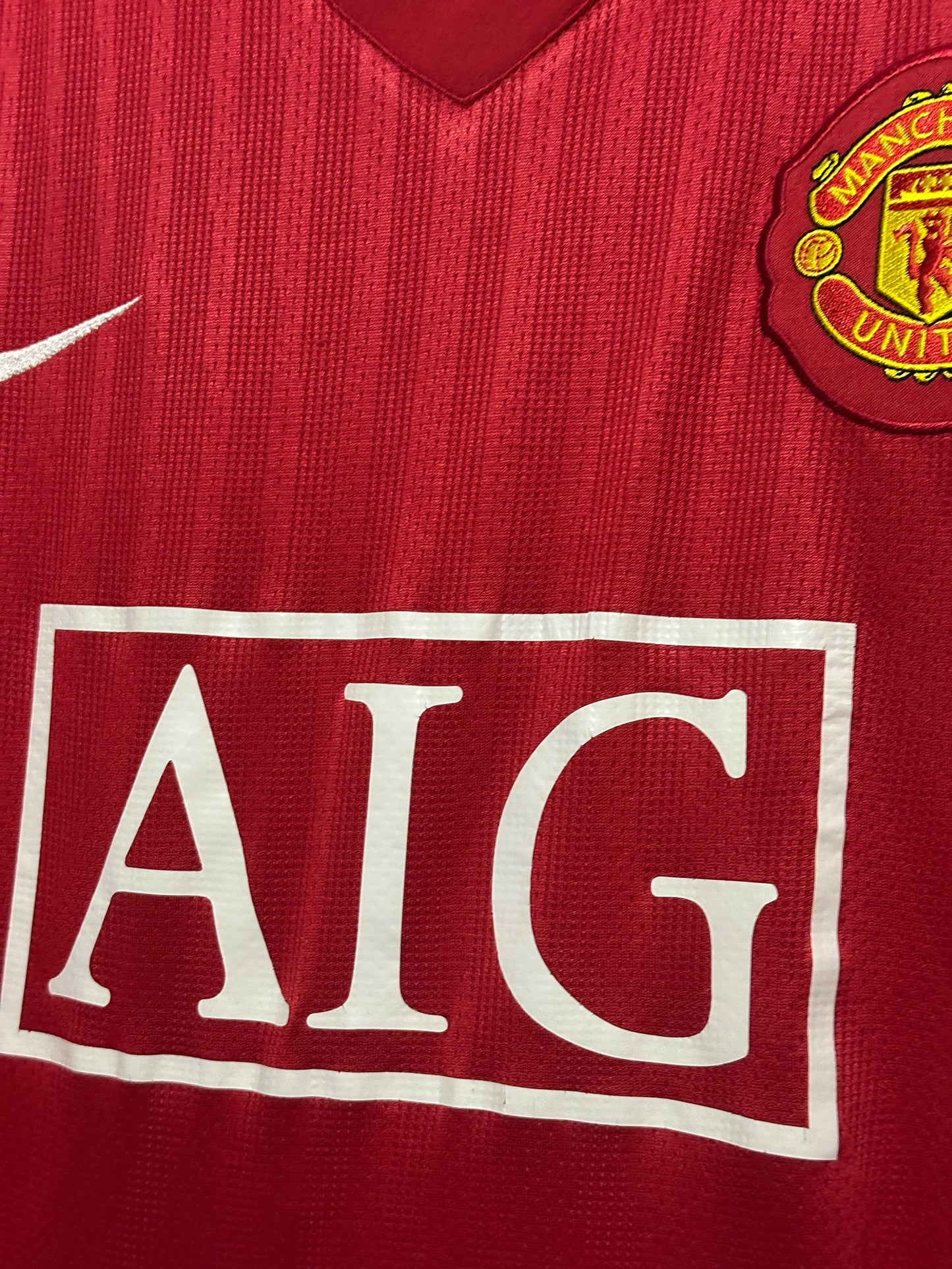 Paul Scholes Manchester United 2007-09 home football shirt (XL)