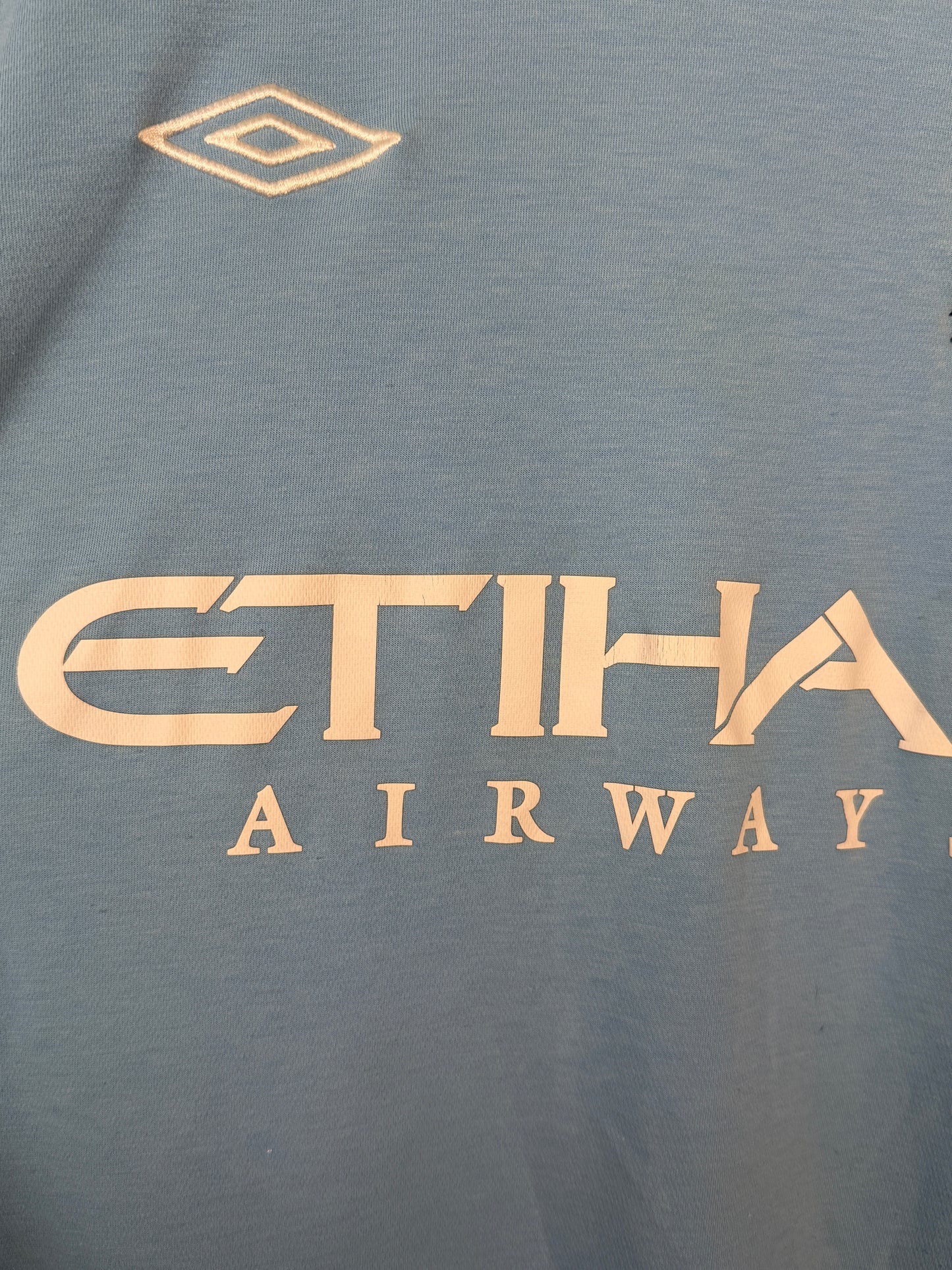 Carlos Tevez Manchester City FC 2009-10 home football shirt (M)