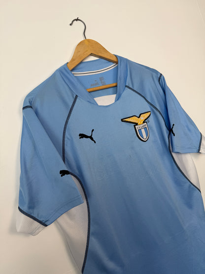 Hernan Crespo SS Lazio 2001-02 home football shirt (M)