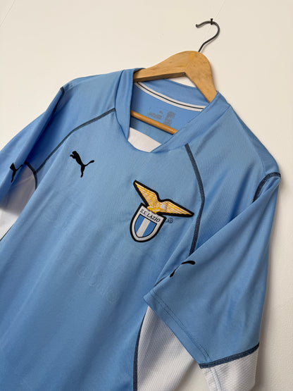 Hernan Crespo SS Lazio 2001-02 home football shirt (M)