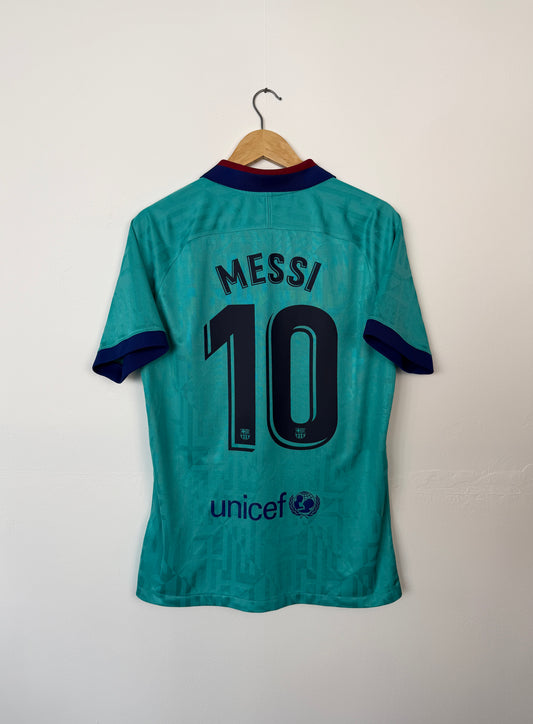 Lionel Messi FC Barcelona 2019-20 third football shirt (M)