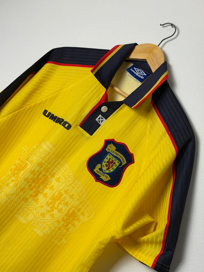 Scotland 1998 away football shirt (M)