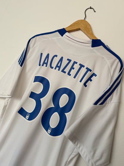 Alexandre Lacazette Olympique Lyonnais 2010-11 home football shirt (L)