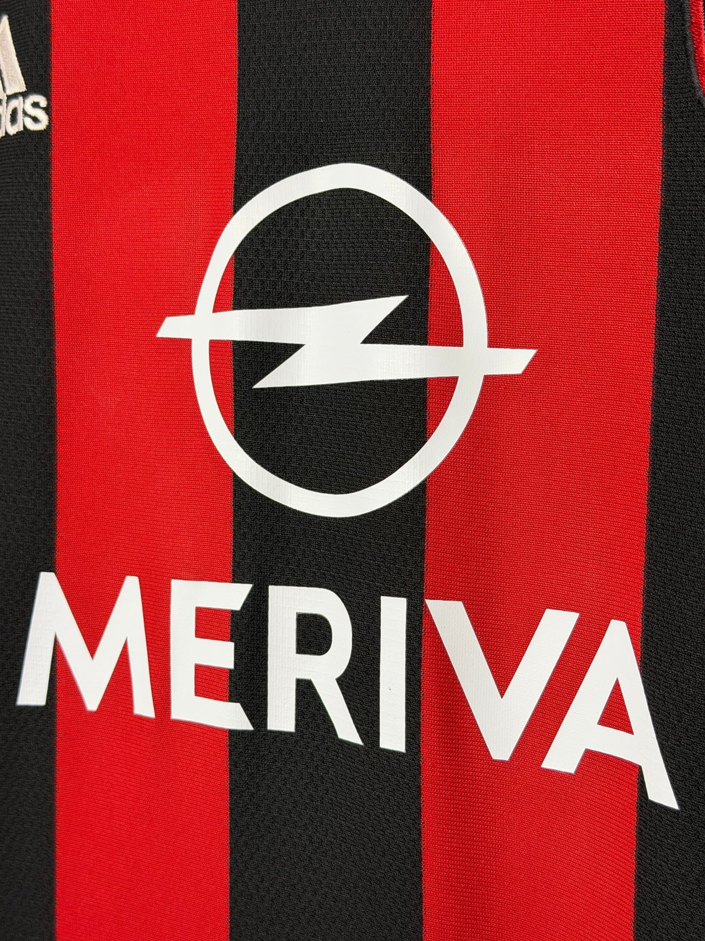 Andriy Schevchenko AC Milan 2003-04 long sleeve home football shirt (M)
