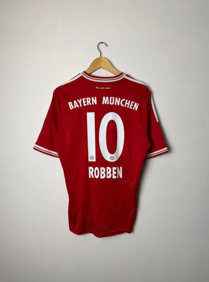 Arjen Robben FC Bayern Munich 2013-14 home football shirt (M)