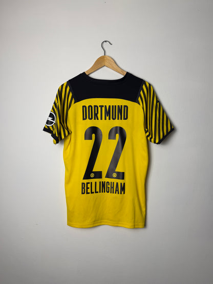 Jude Bellingham Borussia Dortmund 2021-22 home football shirt (M)