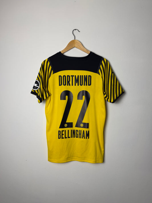 Jude Bellingham Borussia Dortmund 2021-22 home football shirt (M)